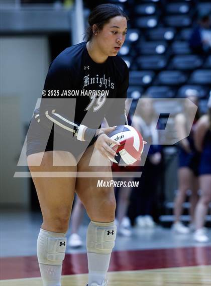 Thumbnail 2 in Wimberly vs. Eagle Mountain (UIL Volleyball 4A D2 Final) photogallery.