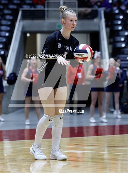 Thumbnail 1 in Wimberly vs. Eagle Mountain (UIL Volleyball 4A D2 Final) photogallery.