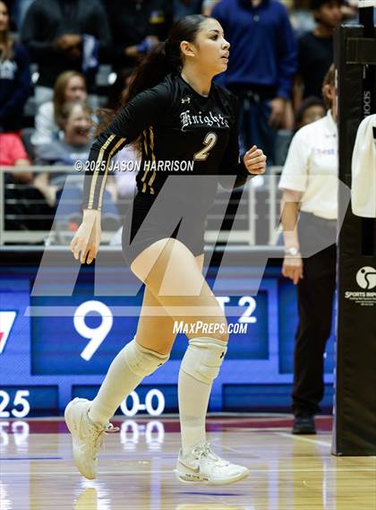 Thumbnail 3 in Wimberly vs. Eagle Mountain (UIL Volleyball 4A D2 Final) photogallery.