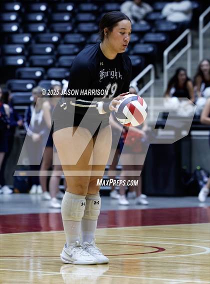 Thumbnail 2 in Wimberly vs. Eagle Mountain (UIL Volleyball 4A D2 Final) photogallery.