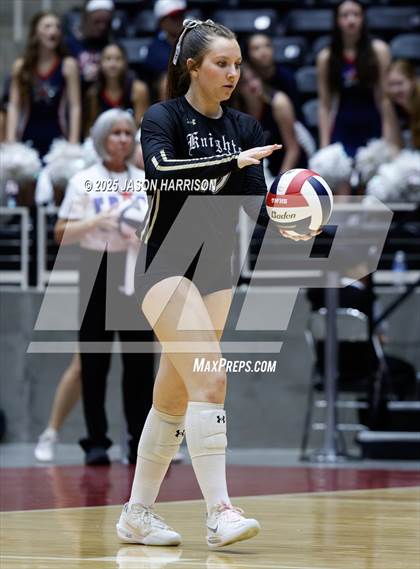 Thumbnail 3 in Wimberly vs. Eagle Mountain (UIL Volleyball 4A D2 Final) photogallery.