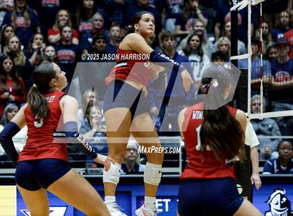Thumbnail 1 in Wimberly vs. Eagle Mountain (UIL Volleyball 4A D2 Final) photogallery.