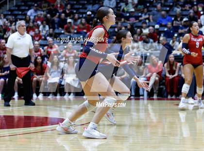 Thumbnail 1 in Wimberly vs. Eagle Mountain (UIL Volleyball 4A D2 Final) photogallery.