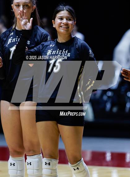 Thumbnail 2 in Wimberly vs. Eagle Mountain (UIL Volleyball 4A D2 Final) photogallery.