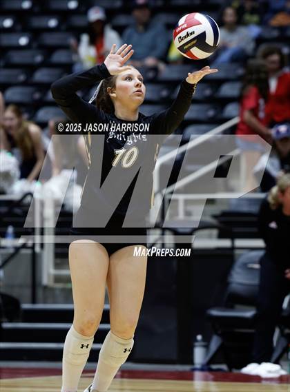 Thumbnail 2 in Wimberly vs. Eagle Mountain (UIL Volleyball 4A D2 Final) photogallery.