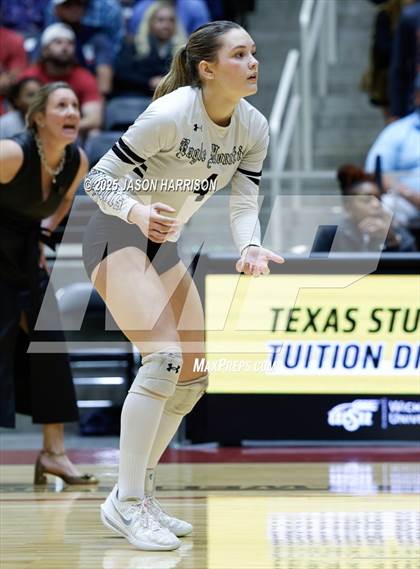 Thumbnail 3 in Wimberly vs. Eagle Mountain (UIL Volleyball 4A D2 Final) photogallery.