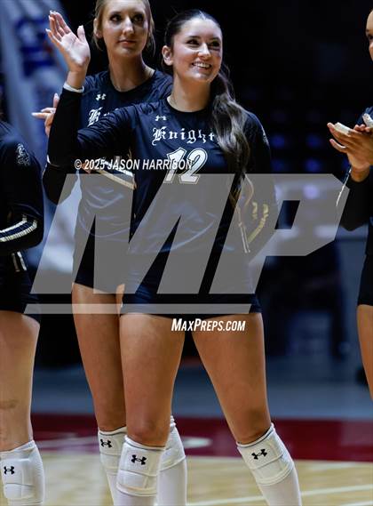 Thumbnail 2 in Wimberly vs. Eagle Mountain (UIL Volleyball 4A D2 Final) photogallery.