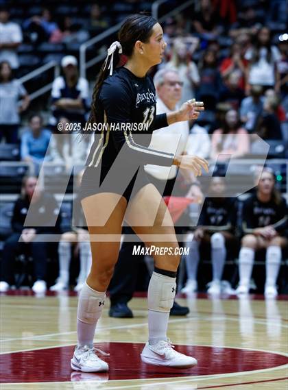 Thumbnail 2 in Wimberly vs. Eagle Mountain (UIL Volleyball 4A D2 Final) photogallery.