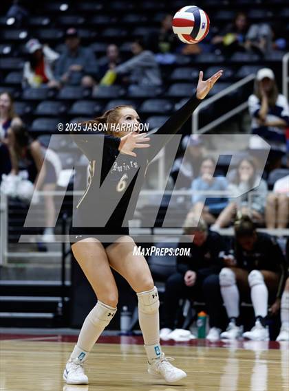 Thumbnail 3 in Wimberly vs. Eagle Mountain (UIL Volleyball 4A D2 Final) photogallery.