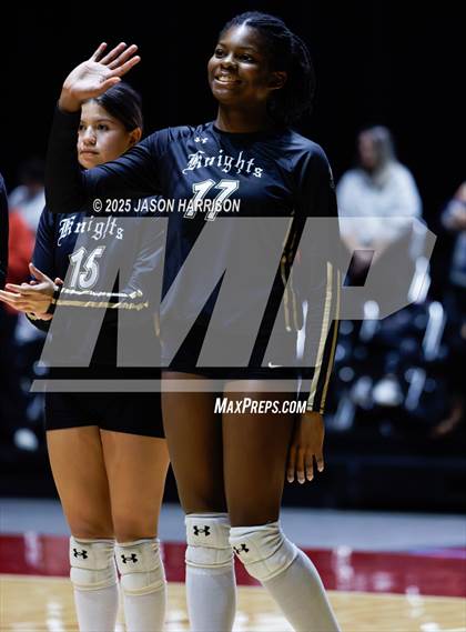 Thumbnail 1 in Wimberly vs. Eagle Mountain (UIL Volleyball 4A D2 Final) photogallery.