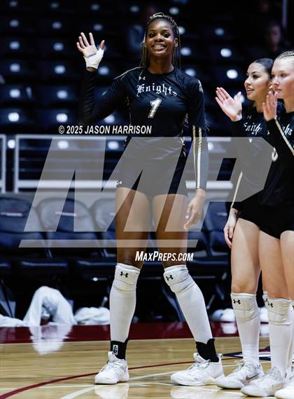 Thumbnail 2 in Wimberly vs. Eagle Mountain (UIL Volleyball 4A D2 Final) photogallery.
