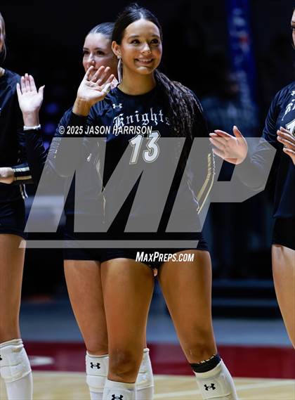 Thumbnail 1 in Wimberly vs. Eagle Mountain (UIL Volleyball 4A D2 Final) photogallery.