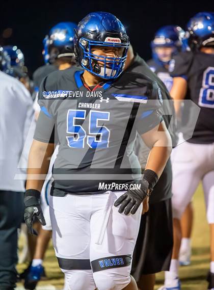 Thumbnail 2 in Salpointe Catholic @ Chandler (AIA Open Division Semifinal) photogallery.