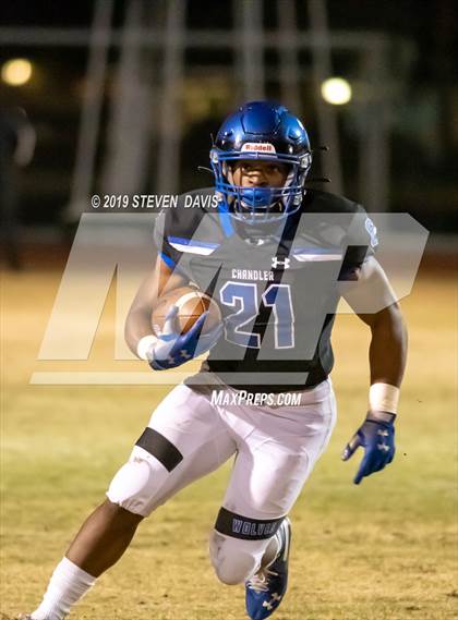 Thumbnail 2 in Salpointe Catholic @ Chandler (AIA Open Division Semifinal) photogallery.