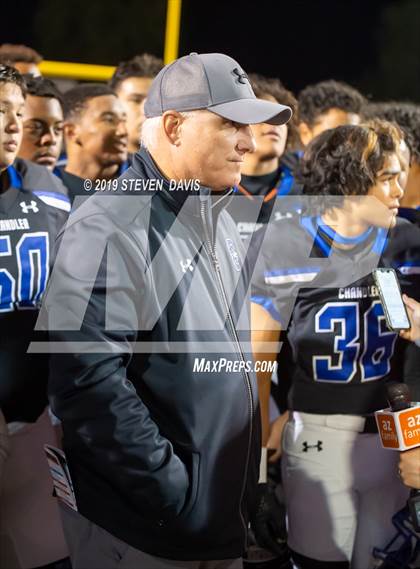 Thumbnail 3 in Salpointe Catholic @ Chandler (AIA Open Division Semifinal) photogallery.