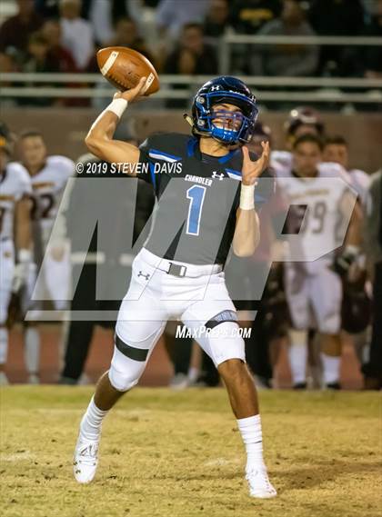 Thumbnail 1 in Salpointe Catholic @ Chandler (AIA Open Division Semifinal) photogallery.