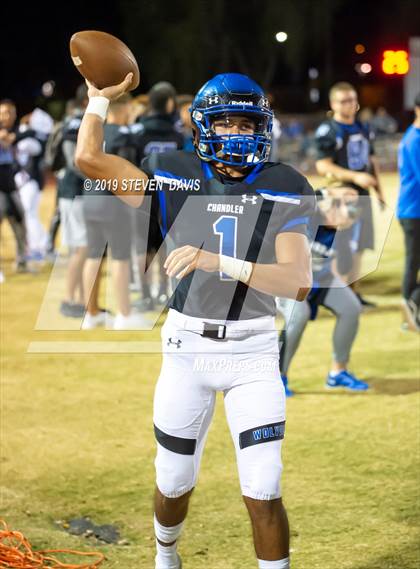 Thumbnail 3 in Salpointe Catholic @ Chandler (AIA Open Division Semifinal) photogallery.