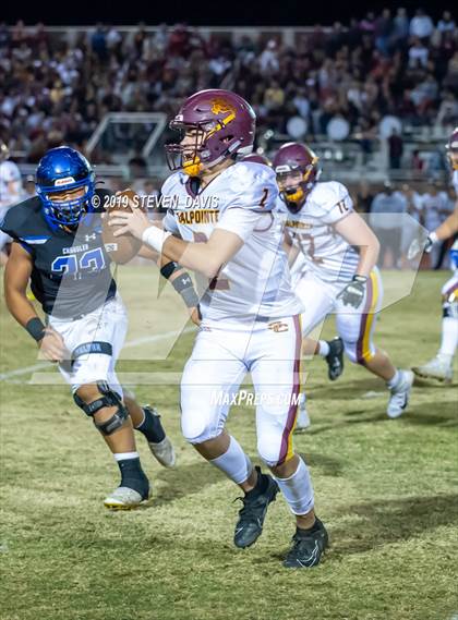 Thumbnail 3 in Salpointe Catholic @ Chandler (AIA Open Division Semifinal) photogallery.