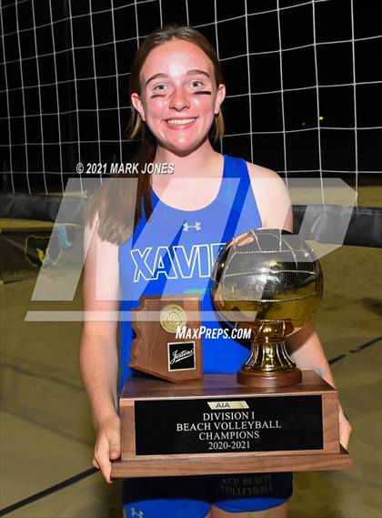 Thumbnail 2 in Xavier College Prep vs. O'Connor (AIA Division I Final - Awards) photogallery.