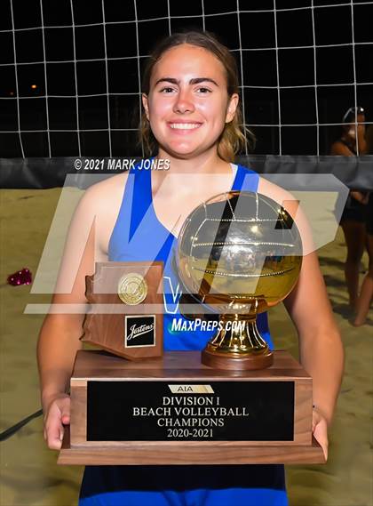 Thumbnail 2 in Xavier College Prep vs. O'Connor (AIA Division I Final - Awards) photogallery.