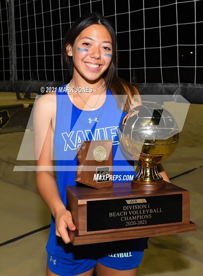 Thumbnail 1 in Xavier College Prep vs. O'Connor (AIA Division I Final - Awards) photogallery.