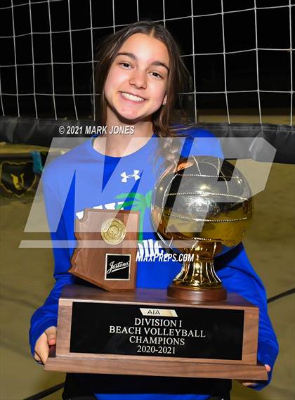 Thumbnail 3 in Xavier College Prep vs. O'Connor (AIA Division I Final - Awards) photogallery.