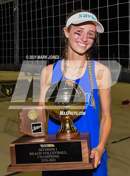 Thumbnail 2 in Xavier College Prep vs. O'Connor (AIA Division I Final - Awards) photogallery.