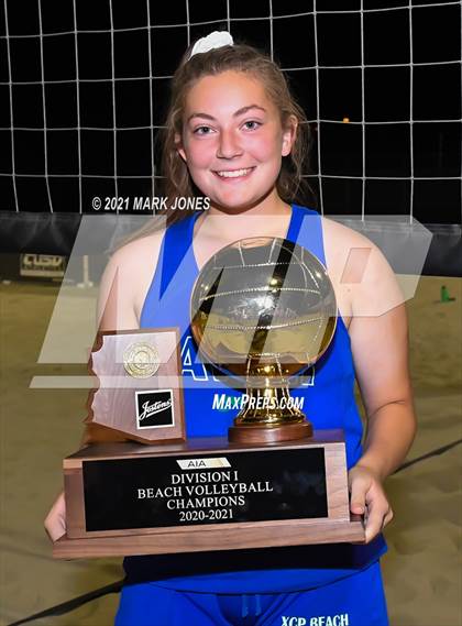 Thumbnail 3 in Xavier College Prep vs. O'Connor (AIA Division I Final - Awards) photogallery.