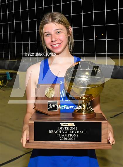 Thumbnail 1 in Xavier College Prep vs. O'Connor (AIA Division I Final - Awards) photogallery.