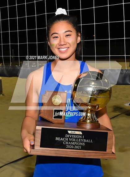 Thumbnail 1 in Xavier College Prep vs. O'Connor (AIA Division I Final - Awards) photogallery.