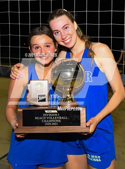 Thumbnail 3 in Xavier College Prep vs. O'Connor (AIA Division I Final - Awards) photogallery.