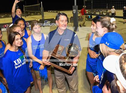 Thumbnail 3 in Xavier College Prep vs. O'Connor (AIA Division I Final - Awards) photogallery.