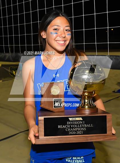 Thumbnail 3 in Xavier College Prep vs. O'Connor (AIA Division I Final - Awards) photogallery.