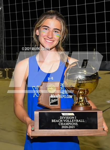 Thumbnail 3 in Xavier College Prep vs. O'Connor (AIA Division I Final - Awards) photogallery.