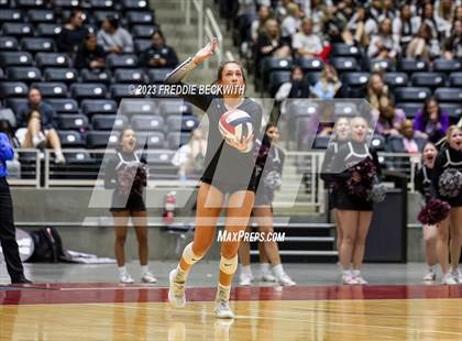 Thumbnail 1 in Davenport vs. Randall (UIL 4A Volleyball Final) photogallery.