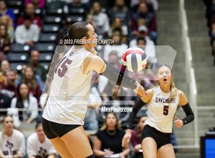 Thumbnail 1 in Davenport vs. Randall (UIL 4A Volleyball Final) photogallery.