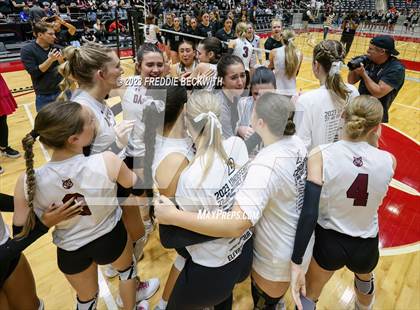 Thumbnail 1 in Davenport vs. Randall (UIL 4A Volleyball Final) photogallery.