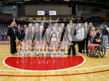 Thumbnail 1 in Davenport vs. Randall (UIL 4A Volleyball Final) photogallery.