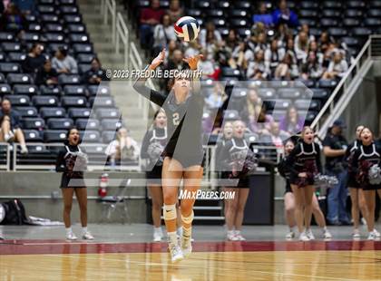 Thumbnail 2 in Davenport vs. Randall (UIL 4A Volleyball Final) photogallery.
