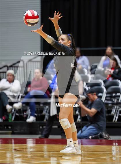 Thumbnail 1 in Davenport vs. Randall (UIL 4A Volleyball Final) photogallery.