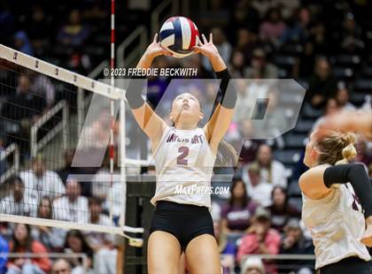 Thumbnail 3 in Davenport vs. Randall (UIL 4A Volleyball Final) photogallery.