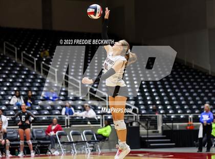 Thumbnail 1 in Davenport vs. Randall (UIL 4A Volleyball Final) photogallery.
