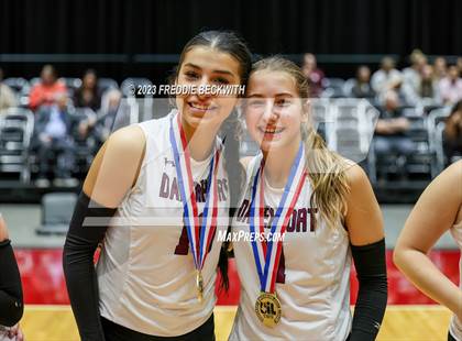 Thumbnail 2 in Davenport vs. Randall (UIL 4A Volleyball Final) photogallery.