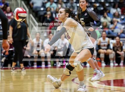 Thumbnail 2 in Davenport vs. Randall (UIL 4A Volleyball Final) photogallery.