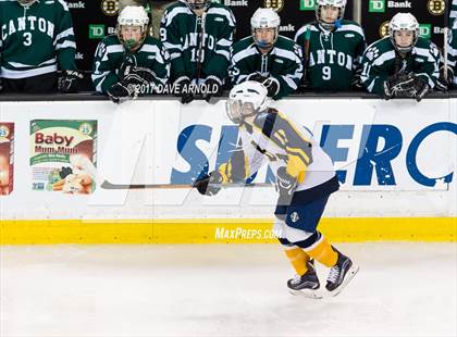 Thumbnail 2 in Notre Dame Academy vs. Canton (MIAA Division 2 Final) photogallery.