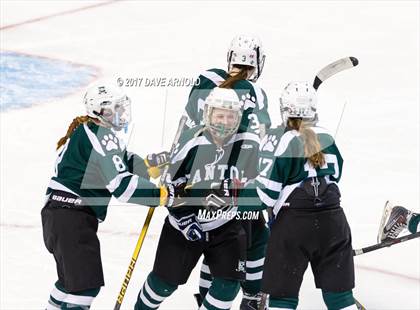 Thumbnail 2 in Notre Dame Academy vs. Canton (MIAA Division 2 Final) photogallery.