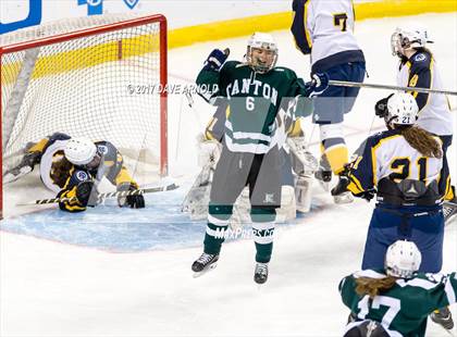 Thumbnail 2 in Notre Dame Academy vs. Canton (MIAA Division 2 Final) photogallery.