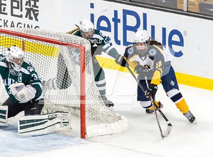 Thumbnail 2 in Notre Dame Academy vs. Canton (MIAA Division 2 Final) photogallery.