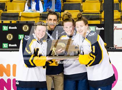Thumbnail 3 in Notre Dame Academy vs. Canton (MIAA Division 2 Final) photogallery.