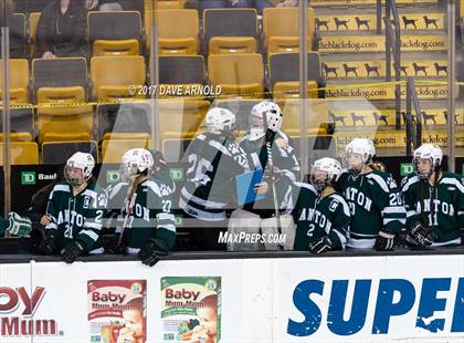 Thumbnail 2 in Notre Dame Academy vs. Canton (MIAA Division 2 Final) photogallery.